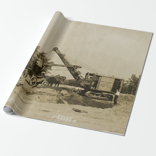 Northwest Engineering KRANFÜHRER SCHAUFEL 1 Geschenkpapier (Ungerollt)