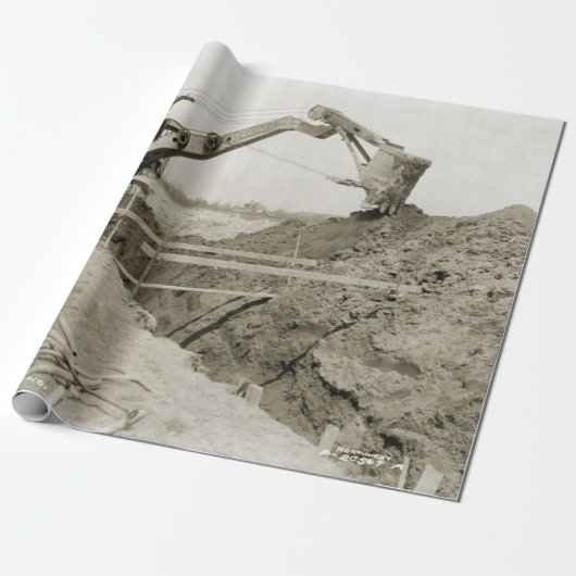 Northwest Engineering KRANFÜHRER SCHAUFEL 2 Geschenkpapier (Ungerollt)