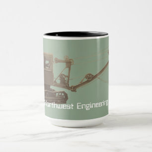 Northwest Kran Kranführer Early Shovel Tasse