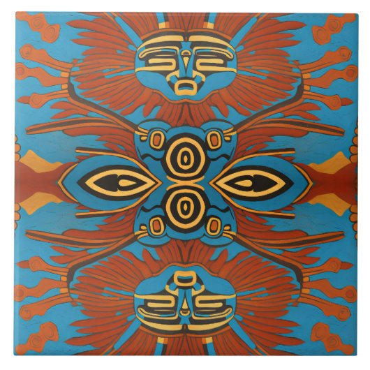 Northwest Native Fliese (Vorderseite)