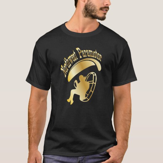 Northwest Paramotor Gold T-Shirt (Vorderseite)