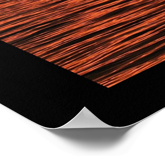 Northwest Sunset Poster (Ecke)