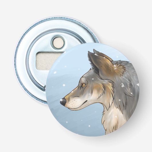 Northwestern Wolf Flaschenöffner (Vorderseite)