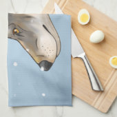 Northwestern Wolf Geschirrtuch (Viertel Falte)