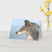 Northwestern Wolf Karte (Gelbe Blume)
