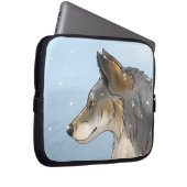 Northwestern Wolf Laptopschutzhülle (Vorne Rechts)