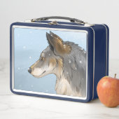 Northwestern Wolf Metall Brotdose (Beispiel)