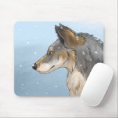 Northwestern Wolf Mousepad (Mit Mouse)