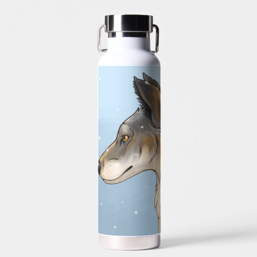 Northwestern Wolf Trinkflasche (Vorne)