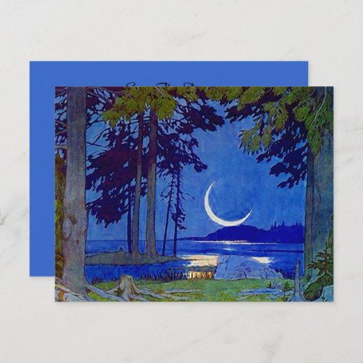 NORTHWOODS MOON SAVE THE DATE NOTIEREN SIE EZ2 CUS (Vorne/Hinten)