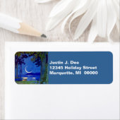 Northwoods Sliver Moon Lake Rücksendeadresse (Insitu)