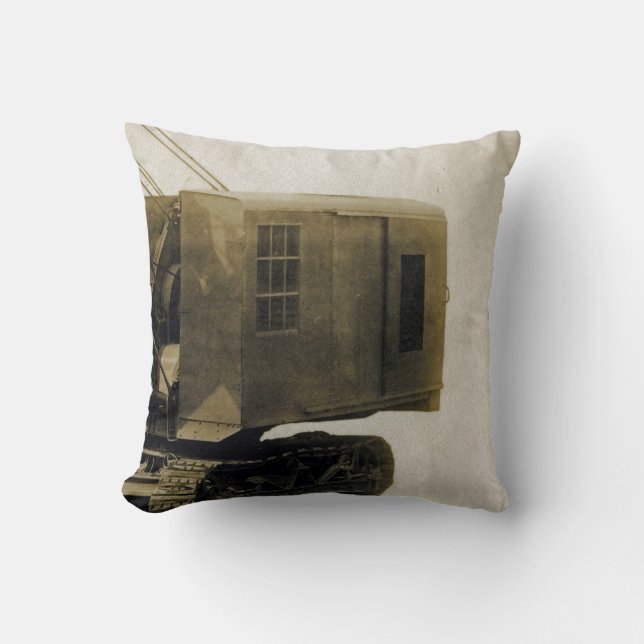 Northwwest Kranmodell 105 Antique Machinery Kissen (Vorderseite)