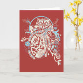 Nortic Blanket Karte (Gelbe Blume)