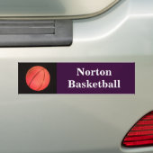 Norton Basketball-Autoaufkleber Autoaufkleber (Auf Auto)