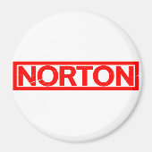 Norton Briefmarke Magnet (Vorne)