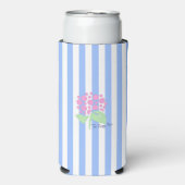 Norton Commons Blue Stripe Tall Coozie Selters Dosenkühler (Seltzer Vorderseite)