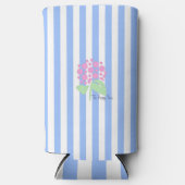Norton Commons Blue Stripe Tall Coozie Selters Dosenkühler (Vorderseite)