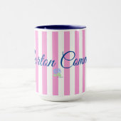 Norton Commons rosa Stripe Tasse (Zentrum)