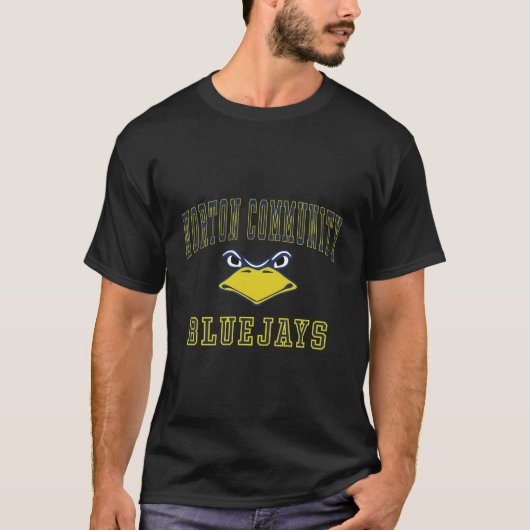 Norton Community High School Bluejays C1 T-Shirt (Vorderseite)