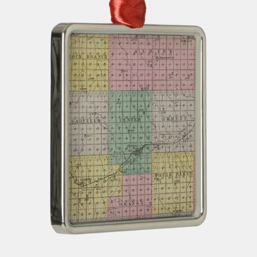 Norton County, Kansas Ornament Aus Metall (Rechts)
