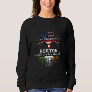 Norton Irish Family Name Shirt Irish Roots