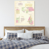 Norton, Lenora, Almena, Densmore, Almelo, Kansas Leinwanddruck (Insitu (Schlafzimmer))