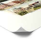 Norton, MA Panorama Karte - 1891 Poster (Ecke)