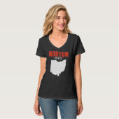 Norton Ohio USA Staat America Travel Ohioan T-Shirt (Vorderseite Vollansicht)