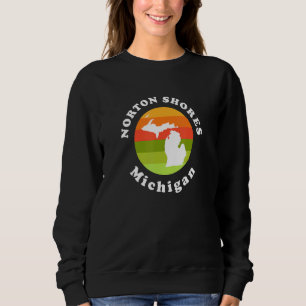 Norton Shores Michigan im Freien Sonnenaufgang MI Sweatshirt