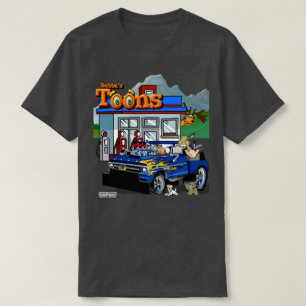 Nortwest Wildlife Cartoon T-Shirt