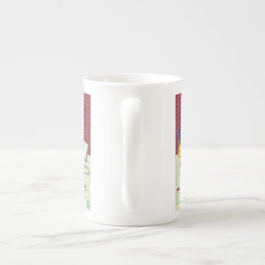 Noruz Bone China Tasse (Rückseite)