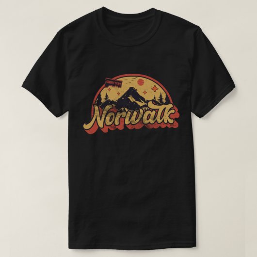 Norwalk, Connecticut T-Shirt (Design vorne)