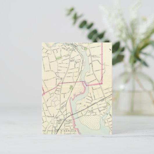 Norwalk, S Norwalk Postkarte (Stehend Vorderseite)