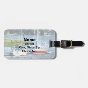 Norwalk: Zwei Segelboote, CT Gepäckanhänger