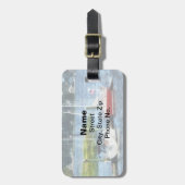 Norwalk: Zwei Segelboote, CT Gepäckanhänger (Vorderseite vertikal)