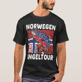 Norway Fishing Tour 2025 Angel Tour in Norwegen  T-Shirt