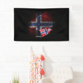 Norway flag banner (Insitu)