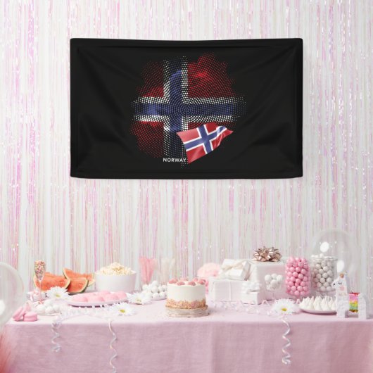 Norway flag banner (Party)
