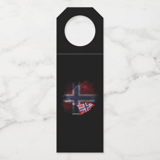 Norway flag flaschenanhänger (Rückseite)