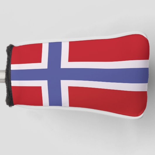 Norway flag golf headcover (Vorderseite)