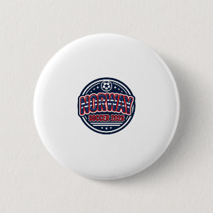Norway Fußball 2026 Fußball Fett Land Typografie  Button
