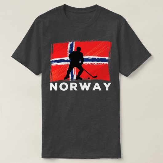 Norway Ice Hockey Team T-Shirt (Design vorne)
