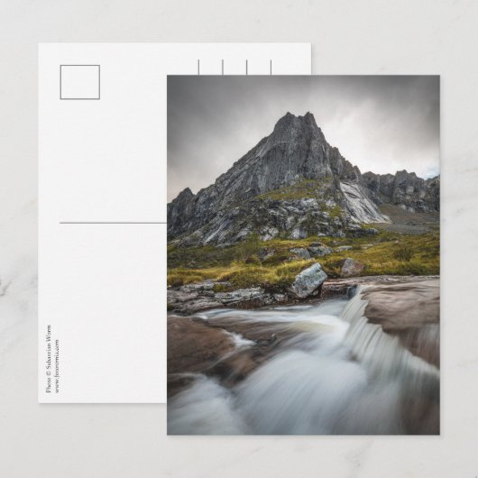 Norway Landscape photograph Postkarte (Vorne/Hinten)