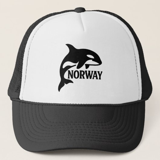 Norway Orca Truckerkappe (Vorderseite)