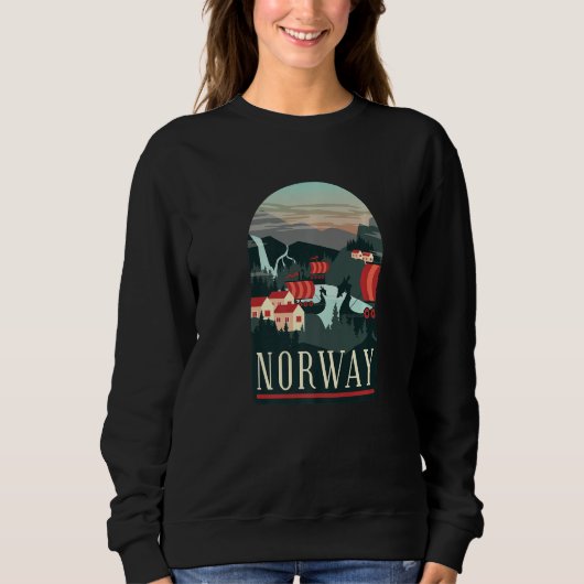 Norway Premium Sweatshirt (Vorderseite)