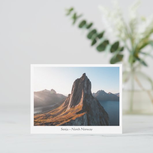 Norway Senja Postkarte (Stehend Vorderseite)