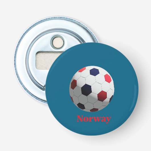 Norway Soccer Flaschenöffner (Vorderseite)