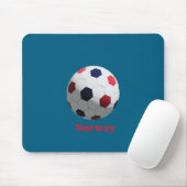 Norway Soccer Mousepad (Mit Mouse)