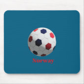 Norway Soccer Mousepad (Vorne)