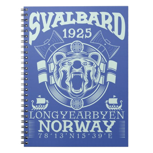 NORWAY SVALBARD LONGYEARBYEN - POLAR BEAR NOTIZBLOCK (Vorderseite)